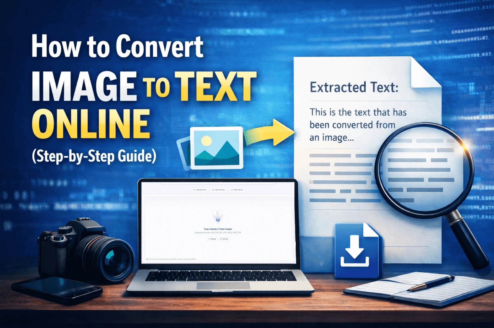 How to Convert Image To Text (5 Easy Steps)