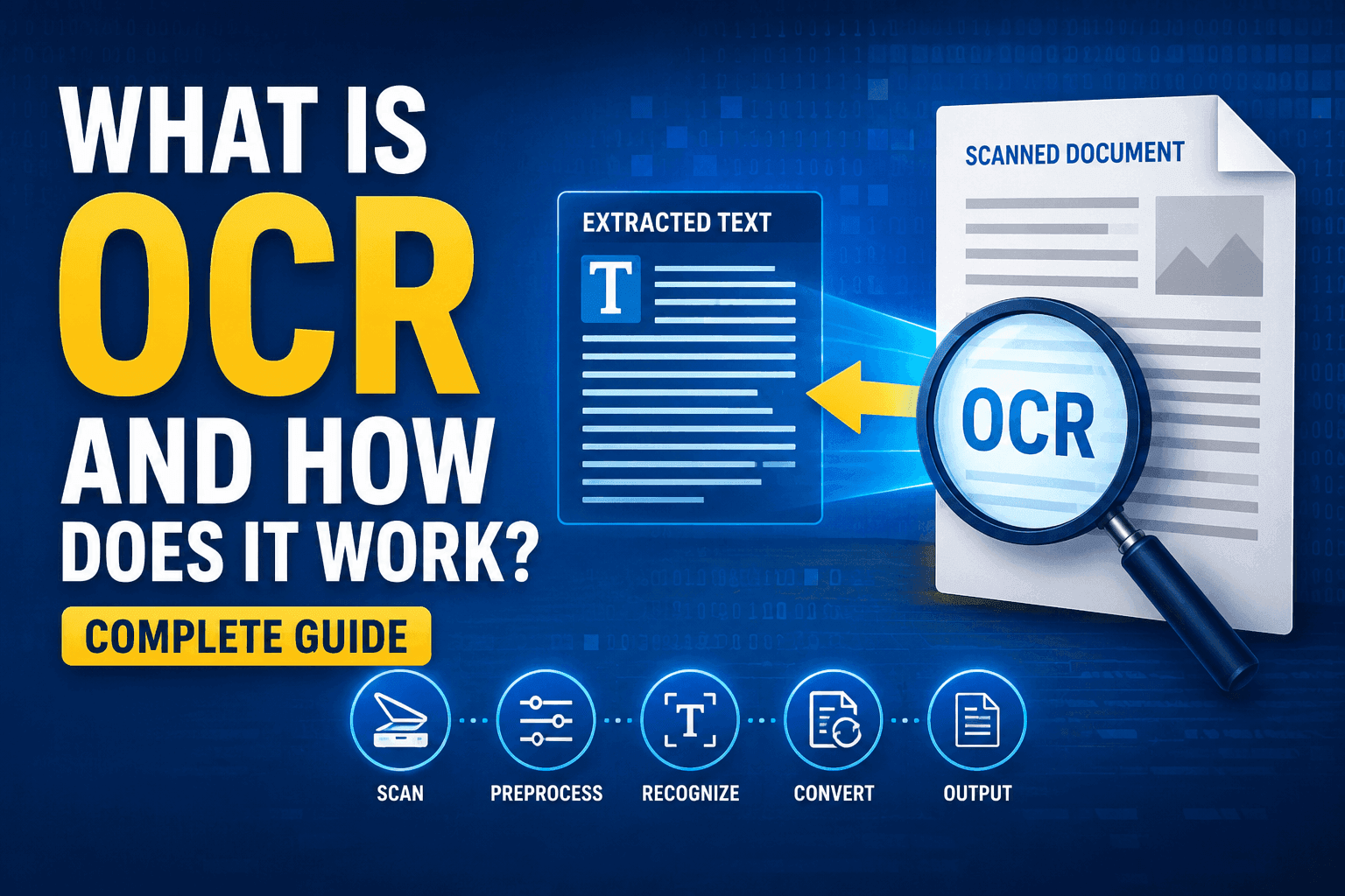 What Is OCR and How Does It Work? A Complete Guide